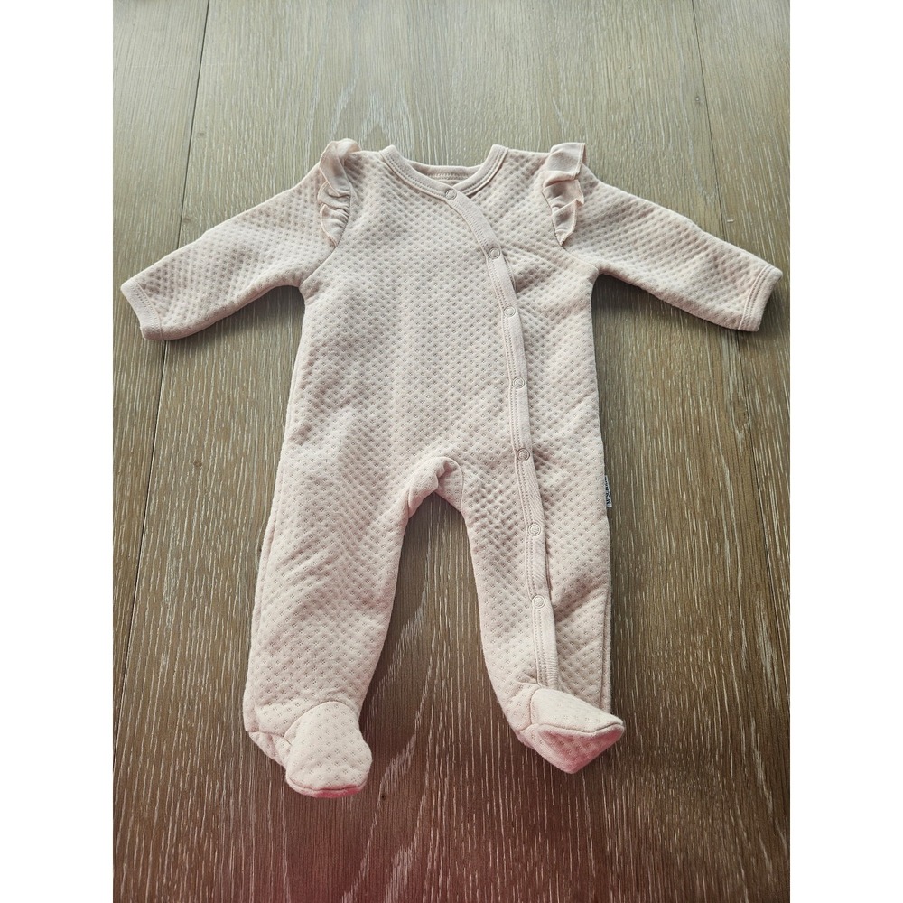 badgley mischka baby girl sleeper 0-3 mos